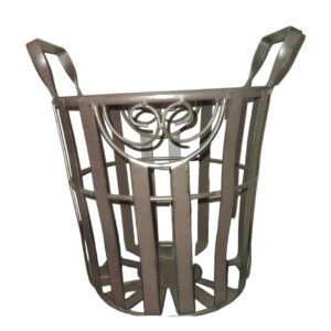 SET X 2 MACETERO METAL REDONDO
