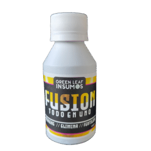 PLAGUICIDA Y FERTILIZANTE FUSION TODO EN UNO 100 CC GREEN LEAF
