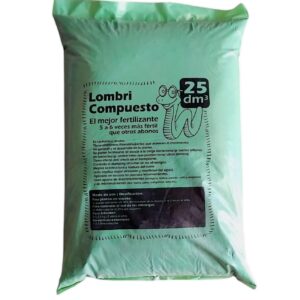 COMPOST ORGANICO ENRIQUECIDO CON HUMUS DE LOMBRIZ
