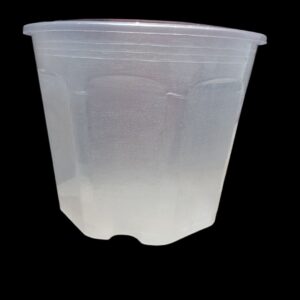 MACETA FACETADA TRANSPARENTE KYO-EI