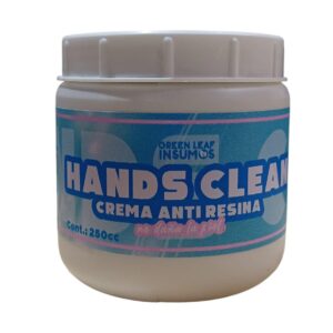CREMA LIMPIA RESINA HANDS CLEAN 250 CC GREEN LEAF INSUMOS