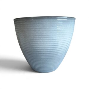 MACETA GLAZED WHITE IMPORTADA MATRI